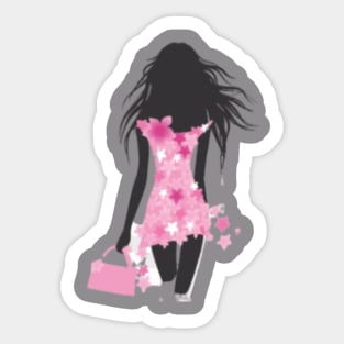 pink story Sticker